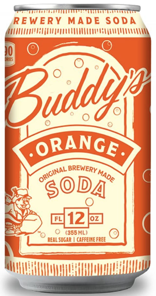 Buddy's Orange Soda.