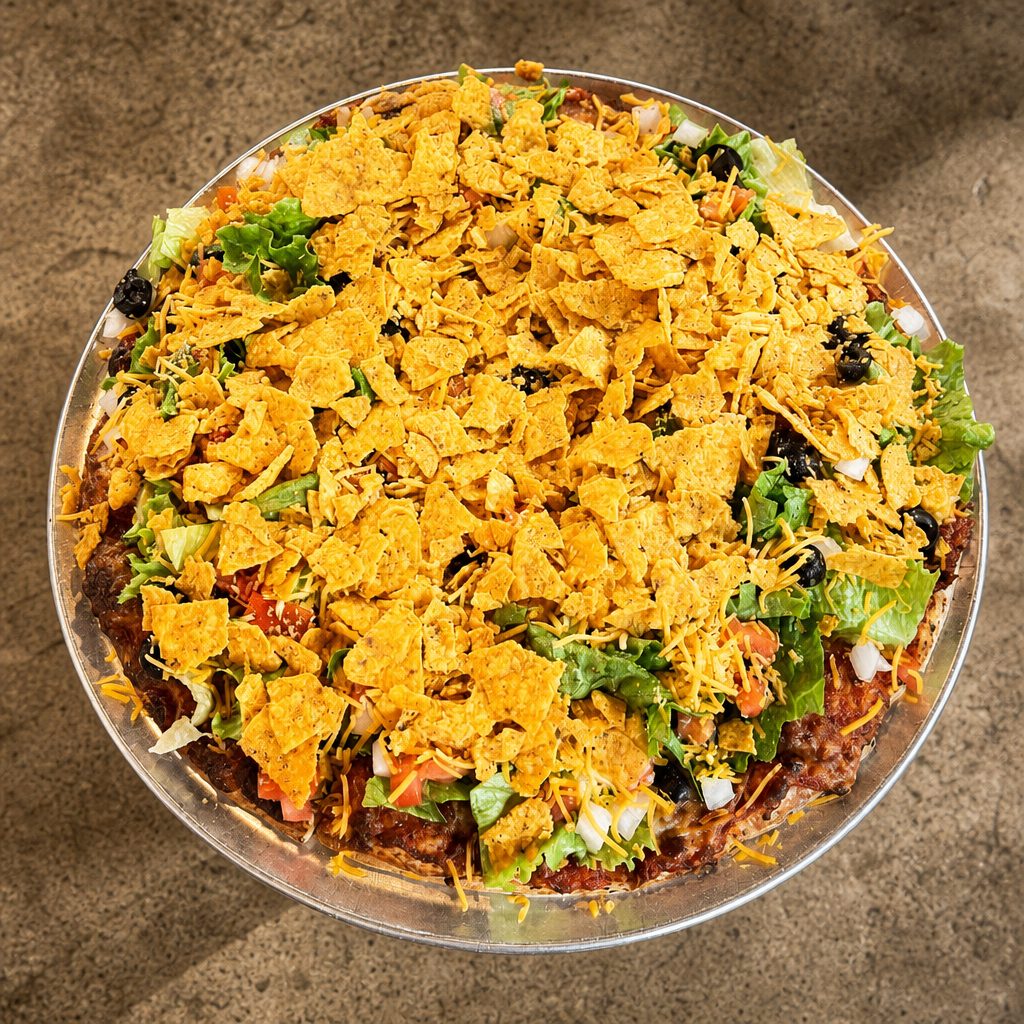 Small Taco Pizza.