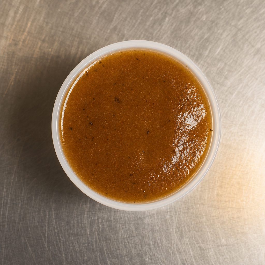 Balsamic Vinaigrette Dressing Cup.