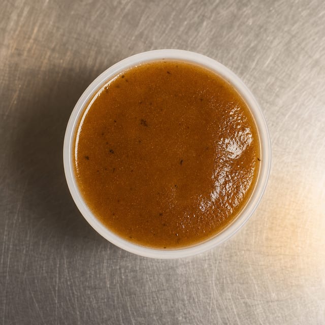 Balsamic Vinaigrette Dressing Cup.