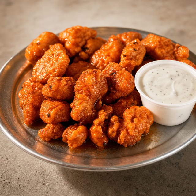 2lbs Boneless Wings.