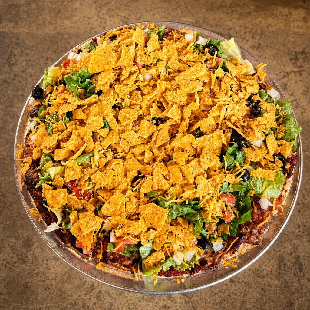 Medium Taco Pizza.