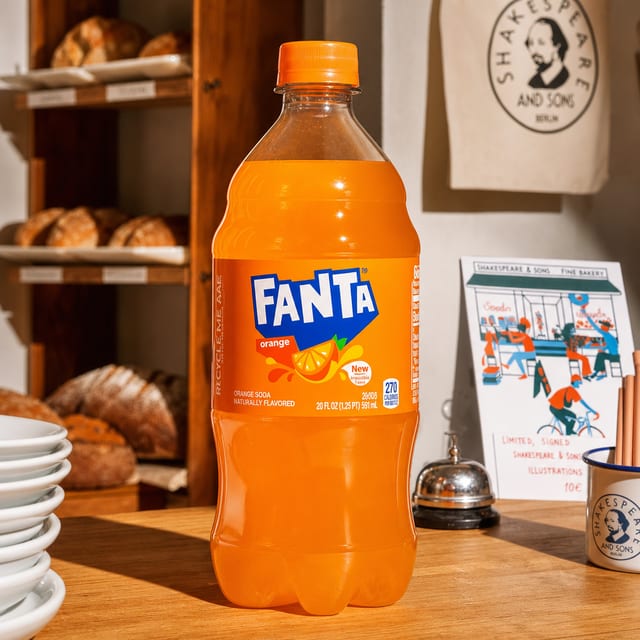 2L Fanta Orange.