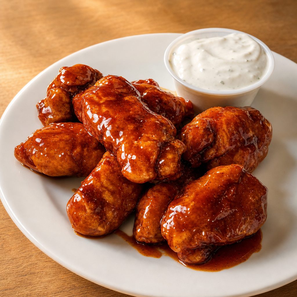 1/2lb Boneless Wings.