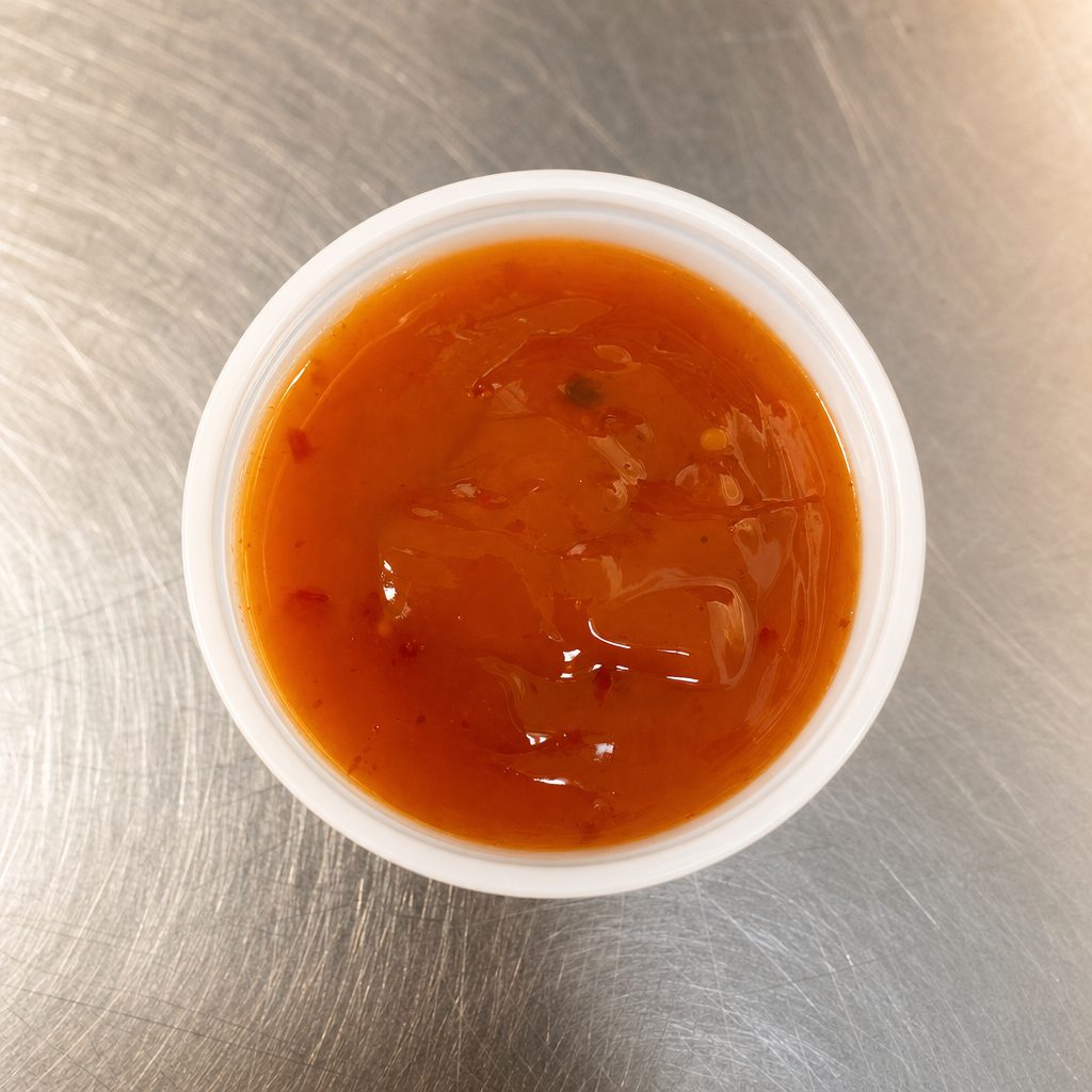 Mango Habanero Sauce Cup.