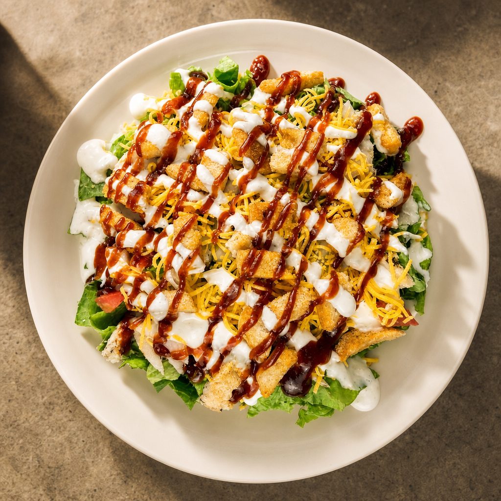 Side BBQ Chicken Salad.