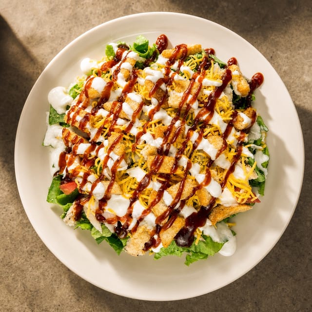 Side BBQ Chicken Salad.
