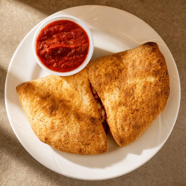 Calzone Gourmet Chicken.