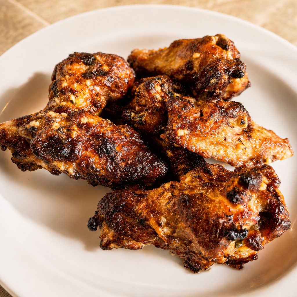 1/2lb Bone in Wings.