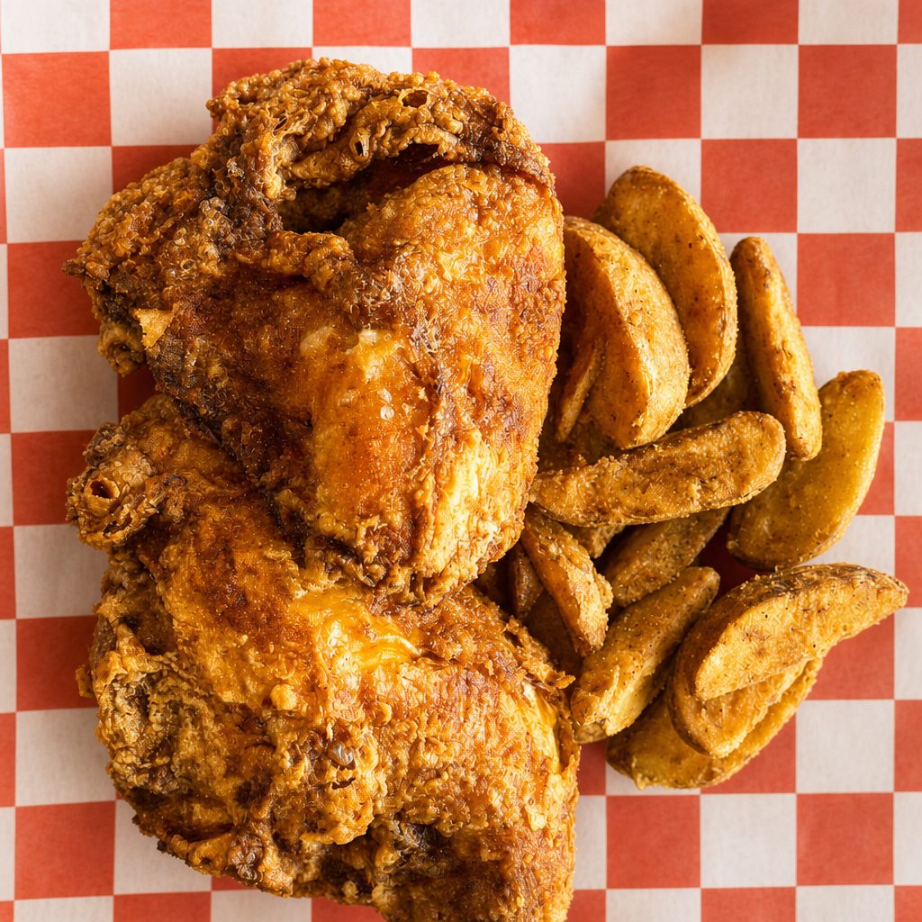 2 Breast Chicken Meal.