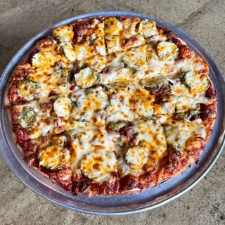 Large Bacon Cheeseburger with Pickles